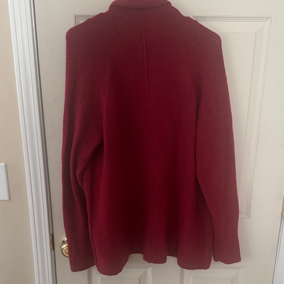 Women's Red Sweater - Picture 7 of 7